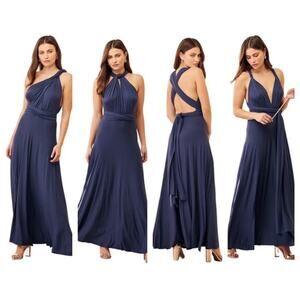 NEW! Lulus Convertible Strappy Gown Dress Full Skirt - M
